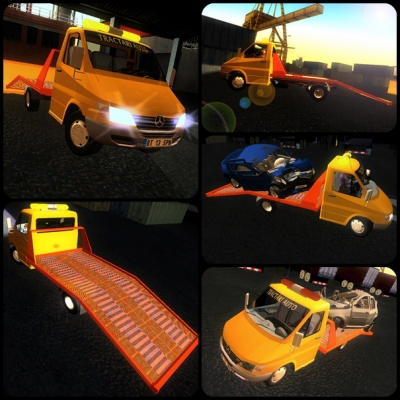 Mercedes Benz Sprinter Tractari Auto